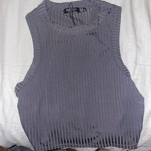 Nasty Gal Crop Tank Size 6